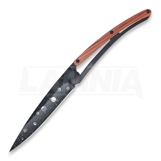 Deejo 27g Coral Wood/Astro folding knife