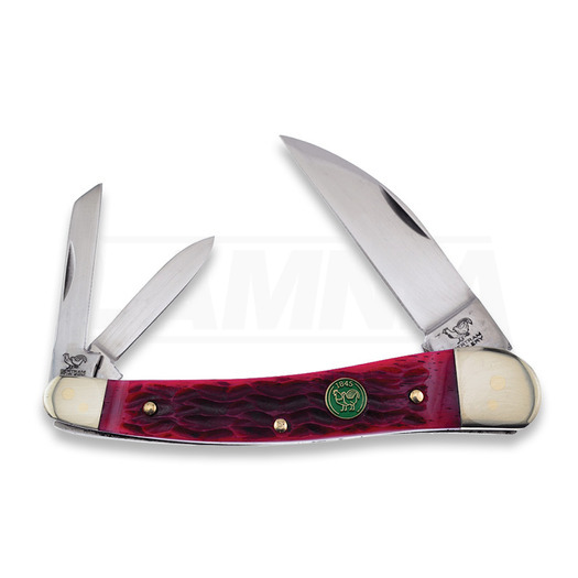 Hen & Rooster Whittler Red Pick Bone vouwmes