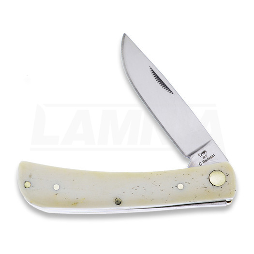Hen & Rooster Dirt Buster White Bone vouwmes