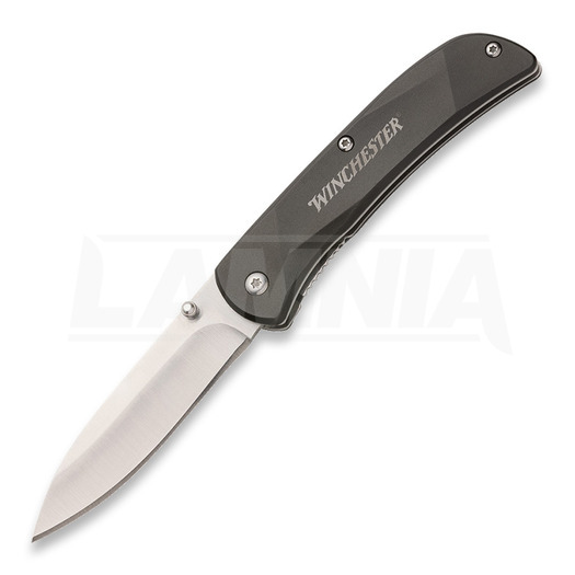 Winchester Linerlock Black Aluminum 折り畳みナイフ