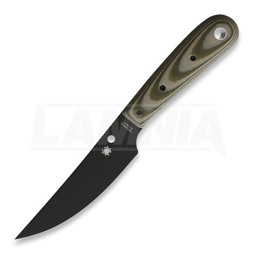 Spyderco Bow River OD Green kniv, svart FB46GPODBK