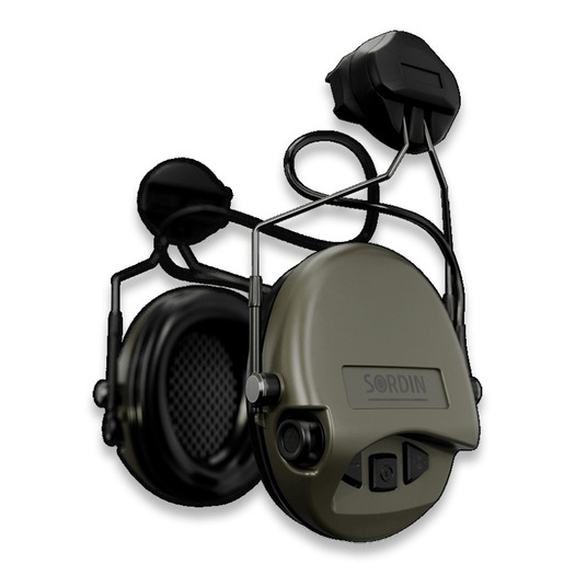 Sordin Supreme Mil AUX ARC fülvédő, zöld 72308-06-S