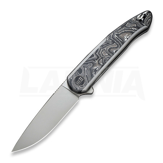 We Knife Smooth Sentinel Aluminum Foil CF Inlay folding knife WE20043-5