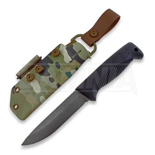 J-P Peltonen Ranger Knife M07, camo kydex sheath