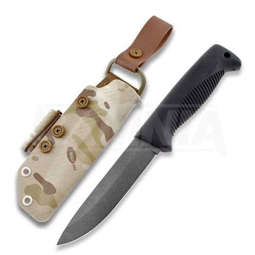 Peltonen Knives Нож Sissipuukko M07, camo kydex sheath