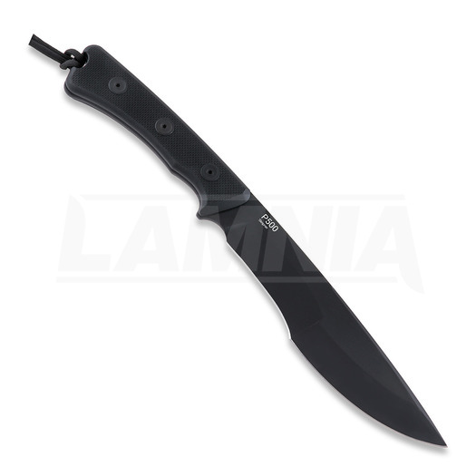 ANV Knives P500 Cerakote Messer, schwarz