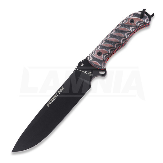 Nieto Desert Fox knife, Katex and black blade 4058-KN