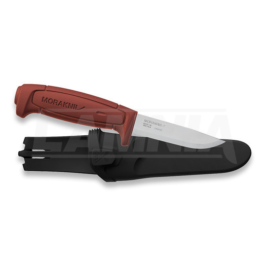 Morakniv BASIC 511 kniv, Carbon Steel, Red 12147