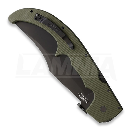 Cold Steel XL Espada Black összecsukható kés, OD green CS-62MGCODBK
