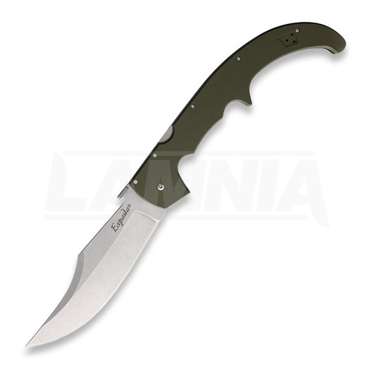 Cold Steel XL Espada Stonewashed összecsukható kés, OD green CS-62MGCODSW