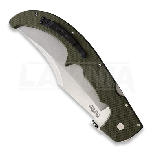 Cold Steel XL Espada Stonewashed 折り畳みナイフ, OD green CS-62MGCODSW