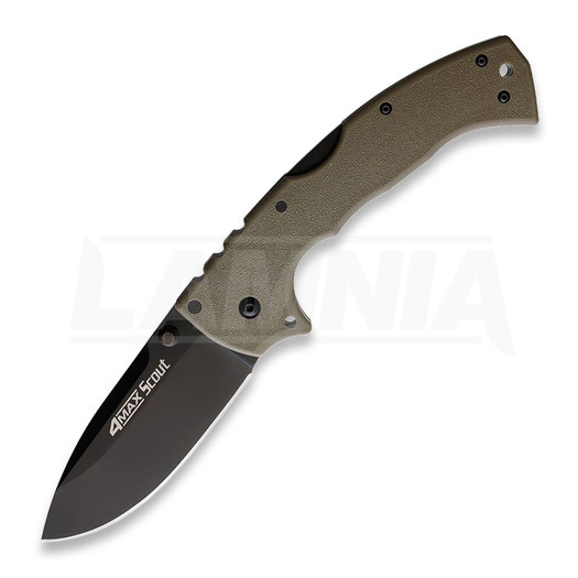 Cold Steel 4-Max Scout Black folding knife, Dark Earth CS-62RQDEBK