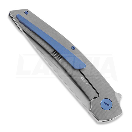 Hog House Knives Model-T Gen2 blue accents 折叠刀