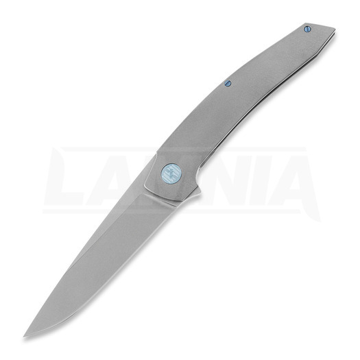 Hog House Knives Model-T Gen2 light blue accents foldekniv