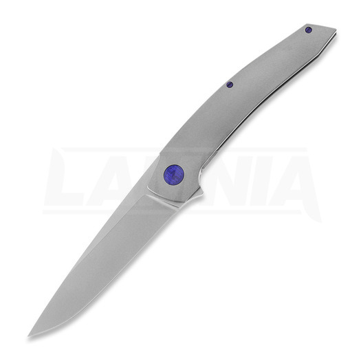 Hog House Knives Model-T Gen2 purple accents 折り畳みナイフ