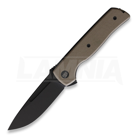 Terzuola Knives ATCF Lite Linerlock Tan Black összecsukható kés