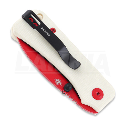 CIVIVI Baby Banter Red/White összecsukható kés C19068S-7
