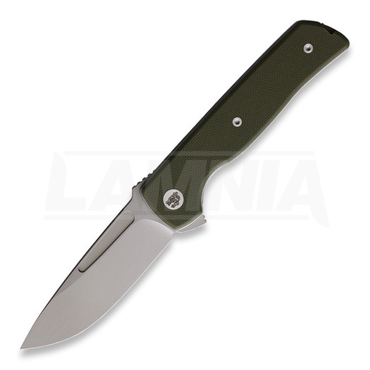 Terzuola Knives ATCF Lite Linerlock Green S/W 折り畳みナイフ