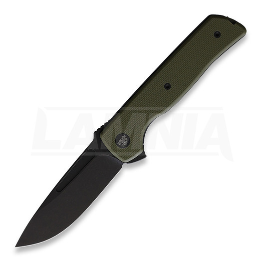 Zavírací nůž Terzuola Knives ATCF Lite Linerlock Green Black