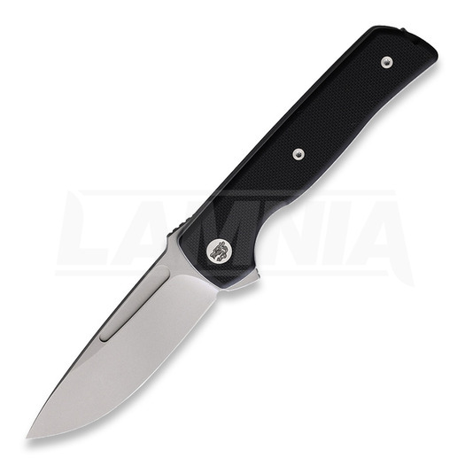 Terzuola Knives ATCF Lite Linerlock Black S/W sulankstomas peilis