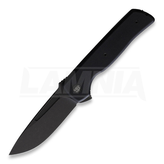 Terzuola Knives ATCF Lite Linerlock Black Black sulankstomas peilis