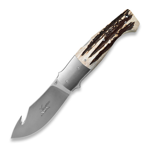 Viper Venator w/Gut Gook folding knife, Stag horn V5830CE