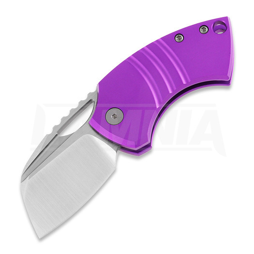 Urban EDC Supply GNAT-S XL folding knife, Purple Anodized Aluminum