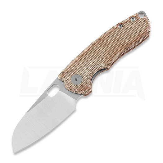 Couteau pliant Urban EDC Supply F5.5, Brown Micarta