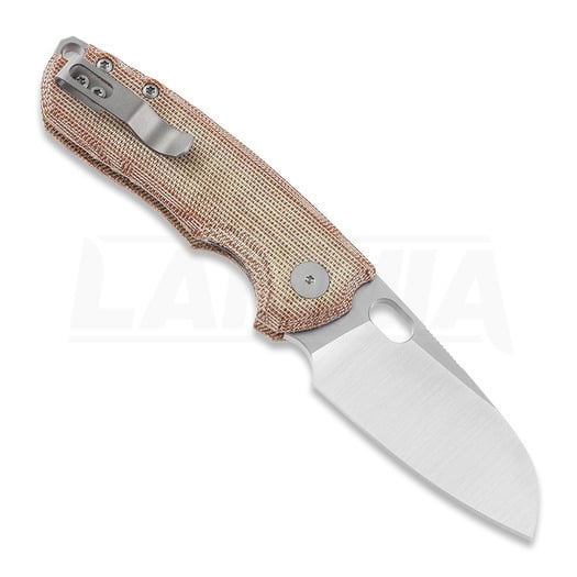 Urban EDC Supply F5.5 סכין מתקפלת, Brown Micarta