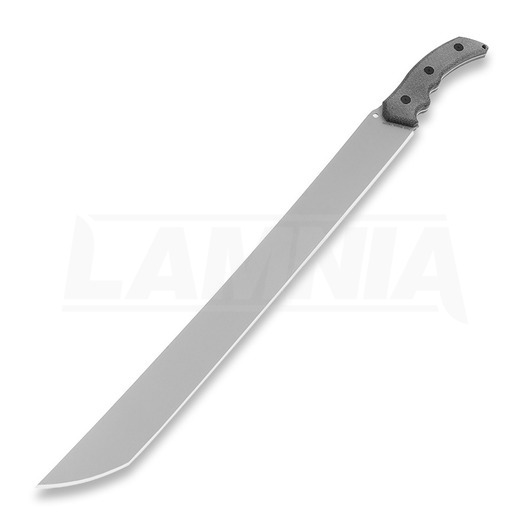 Jake Hoback Knives "The Way" machete, Black Micarta