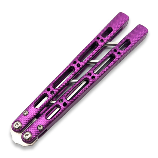 NRB Knives Ultralight balisong trainer, purple