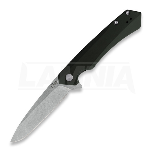 Case Cutlery Kinzua Spearpoint foldekniv, olivengrønn 64659