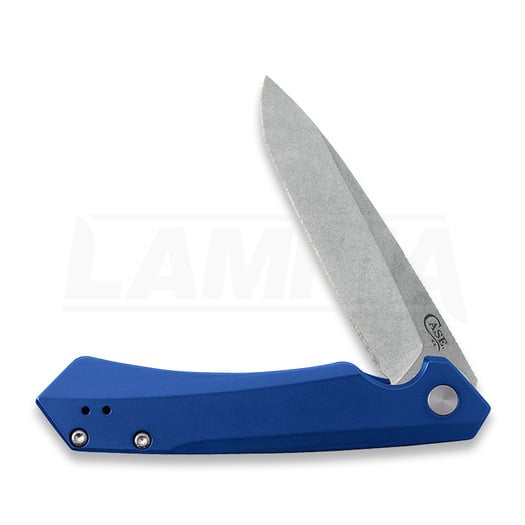 Case Cutlery Kinzua Spearpoint 折叠刀, 藍色 64660