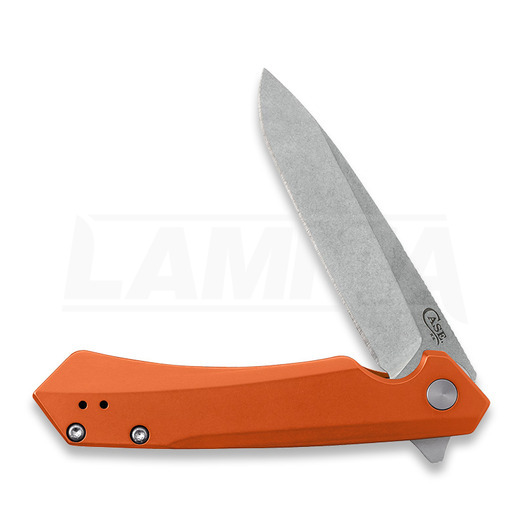 Case Cutlery Kinzua Spearpoint foldekniv, oransje 64696