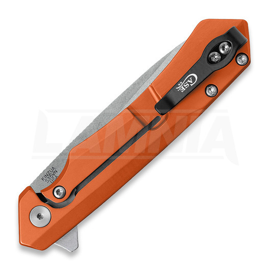 Case Cutlery Kinzua Spearpoint 折り畳みナイフ, オレンジ色 64696