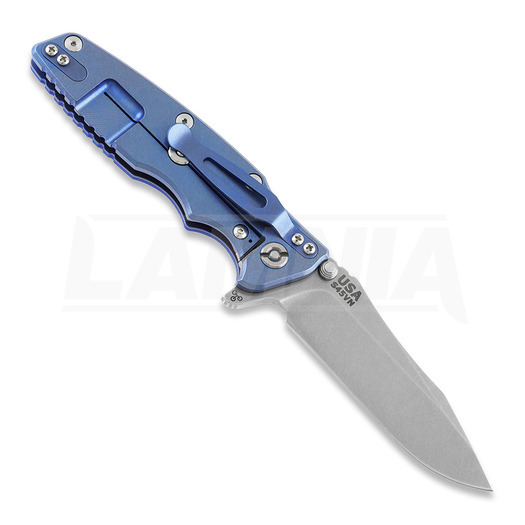Hinderer Eklipse 3.5" Spearpoint Tri-Way Stonewash Blue/Blue G10 összecsukható kés