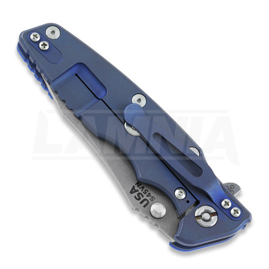 Hinderer Eklipse 3.5" Spearpoint Tri-Way Battle Blue Blue G10 összecsukható kés