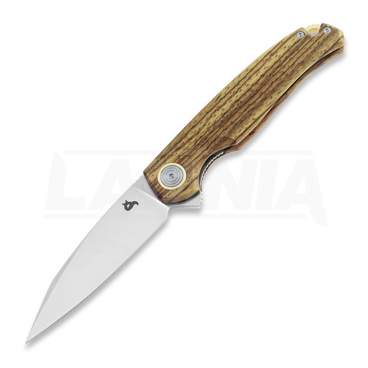 Πτυσσόμενο μαχαίρι Black Fox Argus, zebra wood