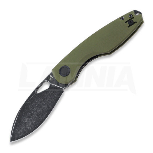 Fox Chilin 折り畳みナイフ, aluminium, 緑 FX-530ALOD