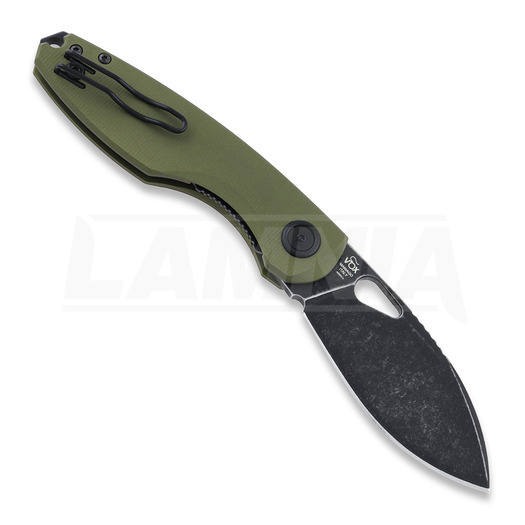 Fox Chilin folding knife, aluminium, olive drab FX-530ALOD