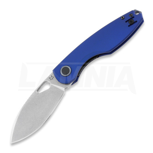 Fox Chilin foldekniv, aluminium, olivengrønn, blå FX-530ALBL
