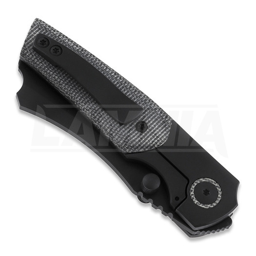 Складной нож Berg Blades Mini Barber DLC, black micarta