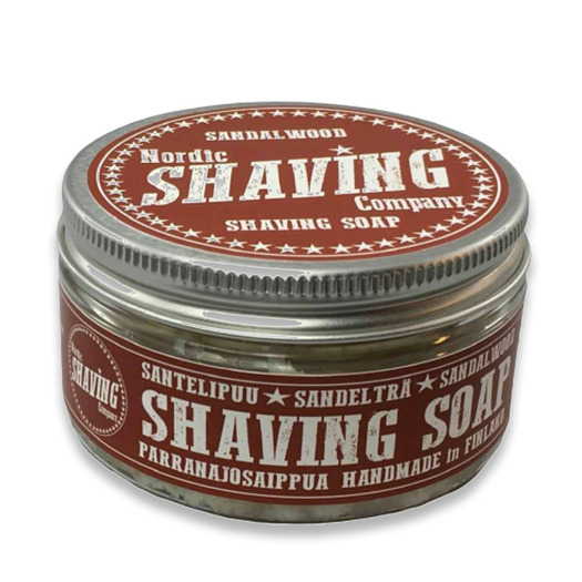 Nordic Shaving Company Shaving Soap Sandalwood 80g