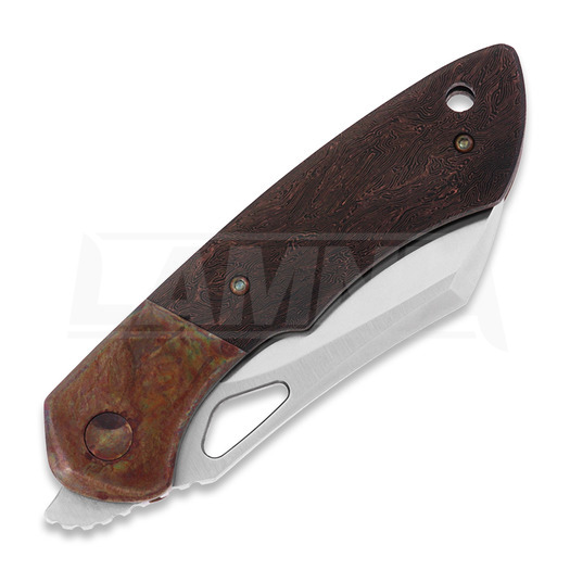 Olamic Cutlery WhipperSnapper WSBL152-W 折り畳みナイフ, wharncliffe