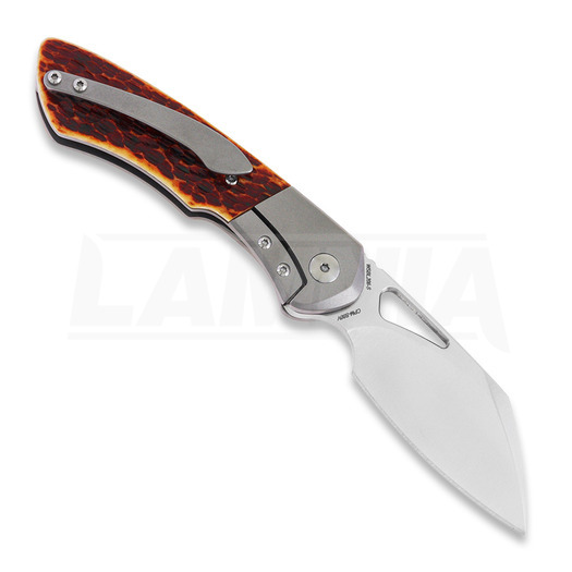 Olamic Cutlery WhipperSnapper WSBL206-S foldekniv, sheepfoot
