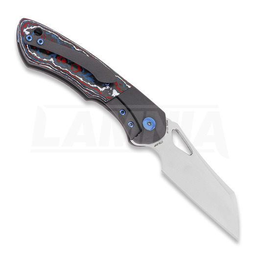 Olamic Cutlery WhipperSnapper WSBL151-W 折り畳みナイフ, wharncliffe