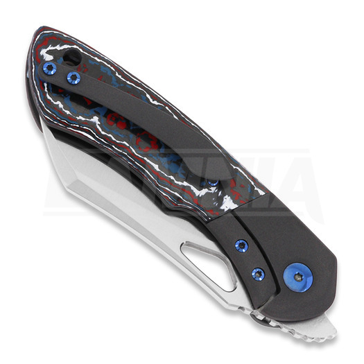 Olamic Cutlery WhipperSnapper WSBL151-W 折り畳みナイフ, wharncliffe