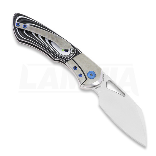 Olamic Cutlery WhipperSnapper WSBL212-S folding knife, sheepfoot