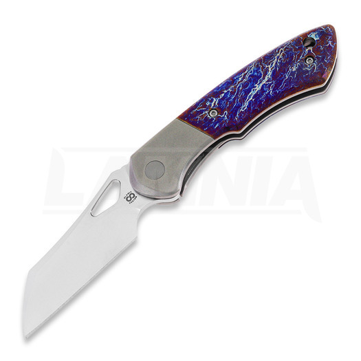 Olamic Cutlery WhipperSnapper WSBL153-W 折り畳みナイフ, wharncliffe