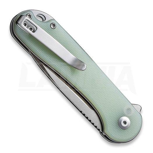 CIVIVI Button Lock Elementum II folding knife, natural C18062P-2